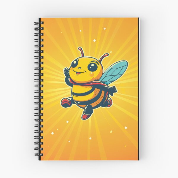 Item preview, Anthropomorphic Superhero Bee in Vibrant Colors designed and sold by Piotrek0001.