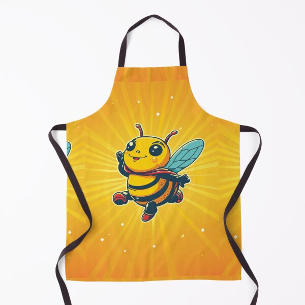 Item preview, Anthropomorphic Superhero Bee in Vibrant Colors designed and sold by Piotrek0001.