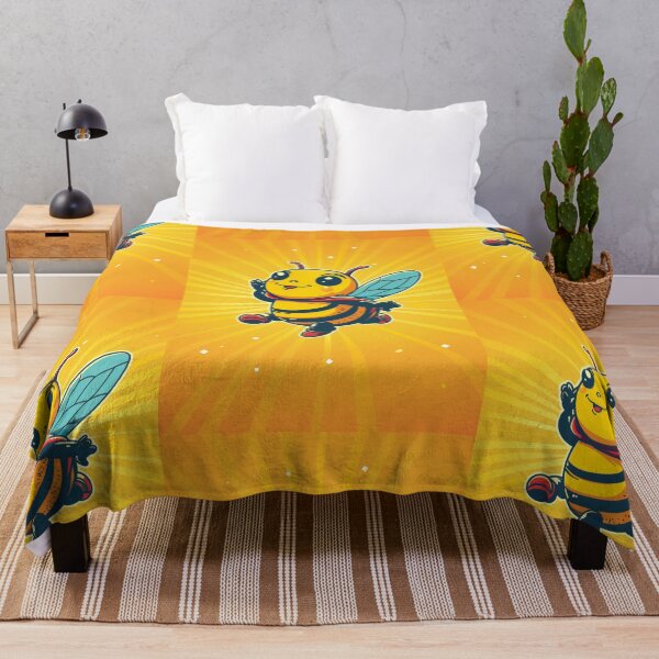 Item preview, Anthropomorphic Superhero Bee in Vibrant Colors designed and sold by Piotrek0001.
