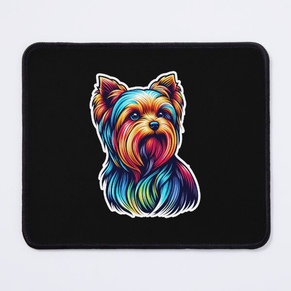 Item preview, Colorful Yorkie designed and sold by ThisDress.