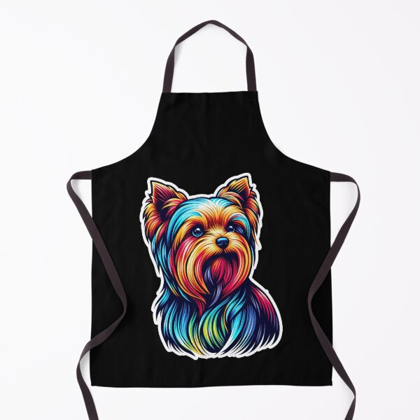 Item preview, Colorful Yorkie designed and sold by ThisDress.
