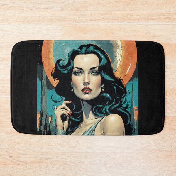 Item preview, Space Woman Comic Style designed and sold by Planetporridge.