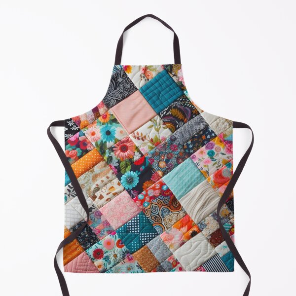Item preview, Vibrant Patchwork Pattern designed and sold by daruneenok.
