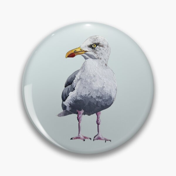 Item preview, Herring Gull painting designed and sold by Emily Bickell.