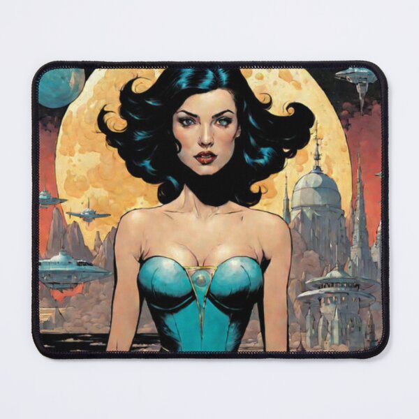 Item preview, Comic Art Space Woman designed and sold by Planetporridge.