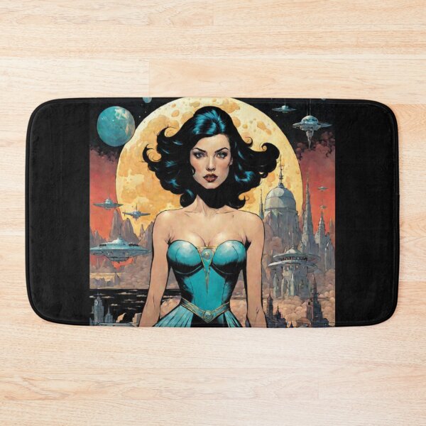Item preview, Comic Art Space Woman designed and sold by Planetporridge.