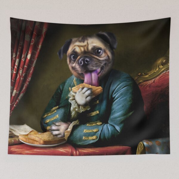 Item preview, Pug Dog Portrait - Harry designed and sold by carpo17.