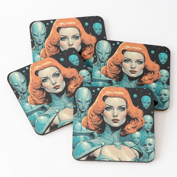 Item preview, Comic Design Space Woman designed and sold by Planetporridge.