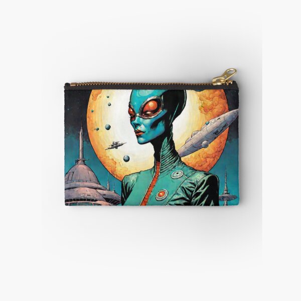 Item preview, Retro Comic Space Woman designed and sold by Planetporridge.