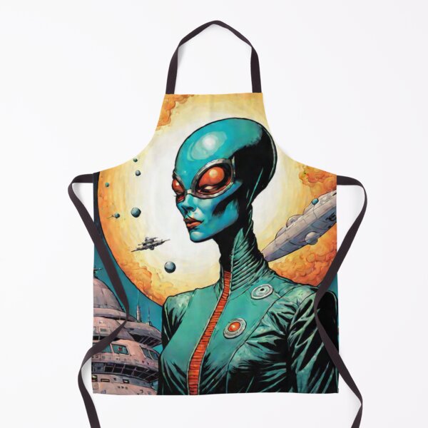 Item preview, Retro Comic Space Woman designed and sold by Planetporridge.