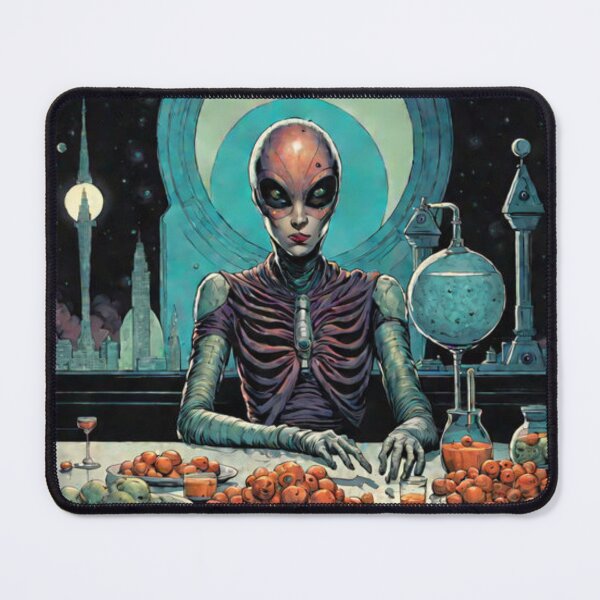 Item preview, Space Woman Dinner designed and sold by Planetporridge.