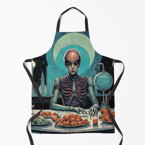 Item preview, Space Woman Dinner designed and sold by Planetporridge.