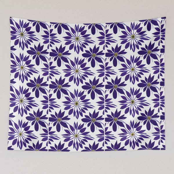 Item preview, Blue Flowers, Floral Pattern designed and sold by Liza36designs.