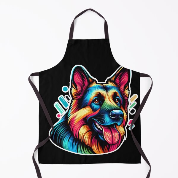 Item preview, Colorful German Shepherd designed and sold by ThisDress.
