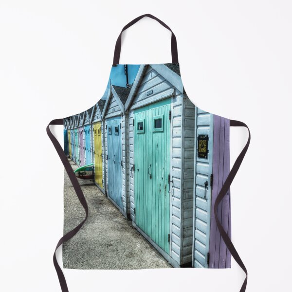 Item preview, Row Of Beach Huts on Lyme Regis Beach, Dorset, UK designed and sold by Paul Thompson Photography.