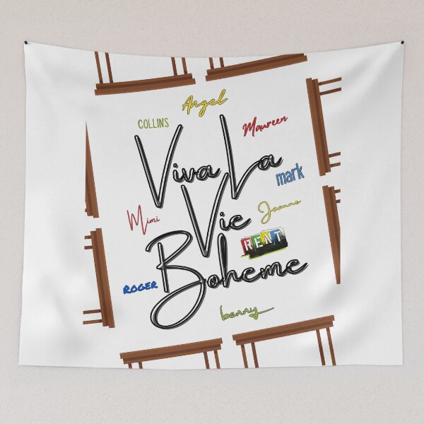 Item preview, La Vie Boheme - Rent Musical Design 5 designed and sold by Think In Scenes.