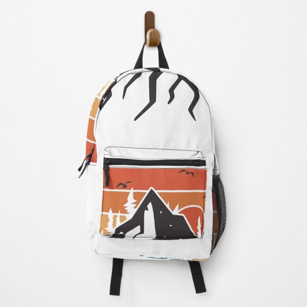 Item preview, Mountain sunset view simple artwork designed and sold by GravicPopart21.