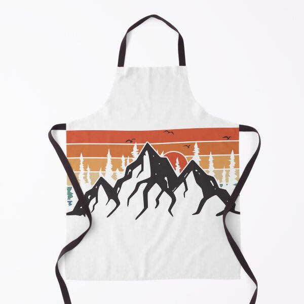 Item preview, Mountain sunset view simple artwork designed and sold by GravicPopart21.