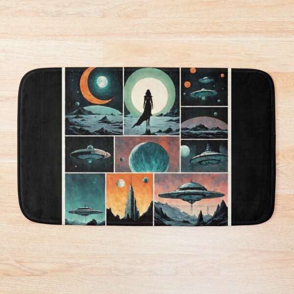 Item preview, Retro Space Art designed and sold by Planetporridge.