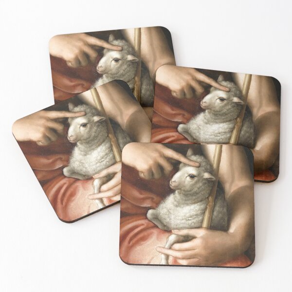 Item preview, Agnus Dei, Renaissance lamb designed and sold by elinaarbidane.