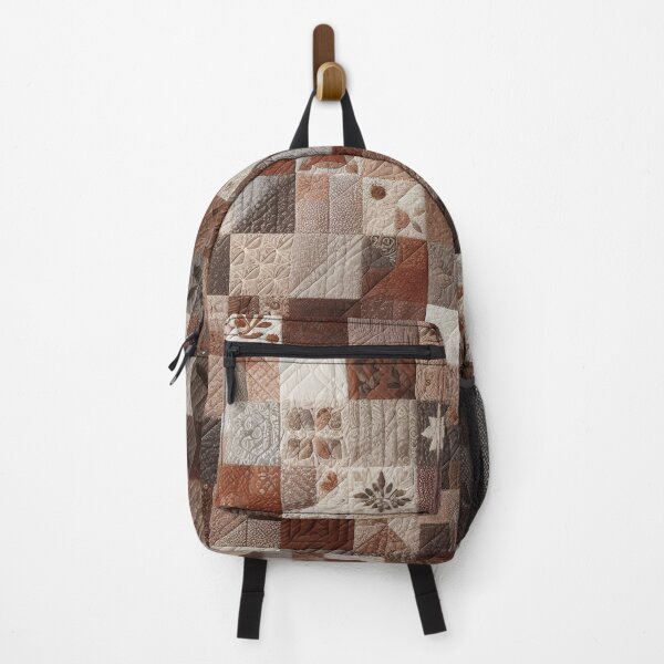 Item preview, Elegant Brown Patchwork Pattern designed and sold by daruneenok.