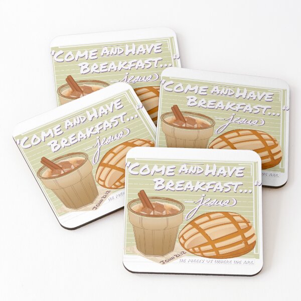 Item preview, Come and Have Breakfast [Concha & Horchata de Arroz] designed and sold by alittlecafecito.