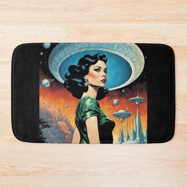 Item preview, Space Woman Danger designed and sold by Planetporridge.