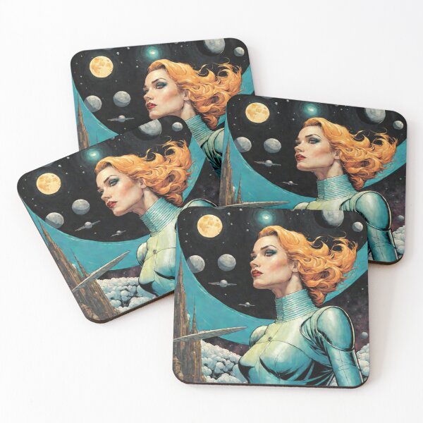 Item preview, Space Woman Exploration designed and sold by Planetporridge.