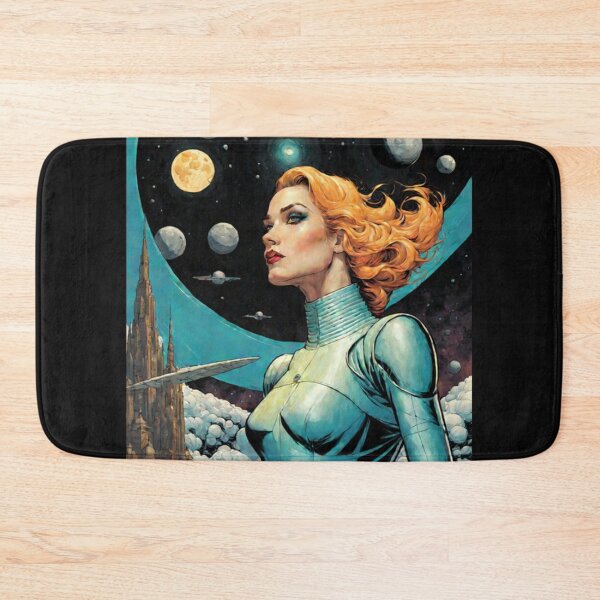 Item preview, Space Woman Exploration designed and sold by Planetporridge.