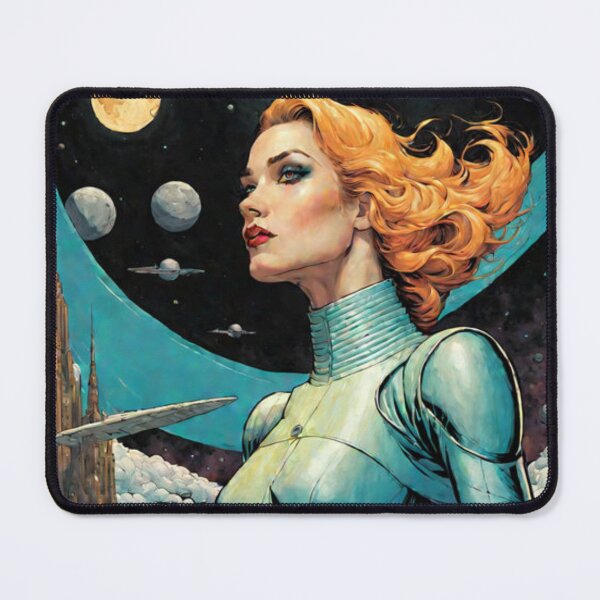 Item preview, Space Woman Exploration designed and sold by Planetporridge.