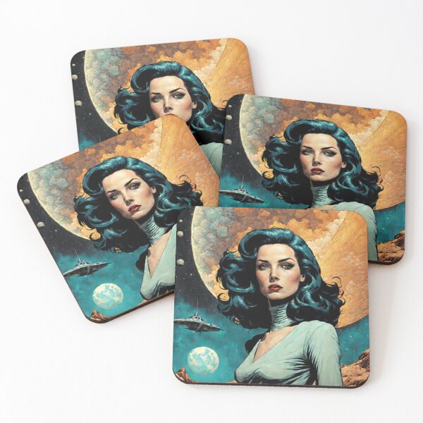 Item preview, Space Woman Adventure designed and sold by Planetporridge.