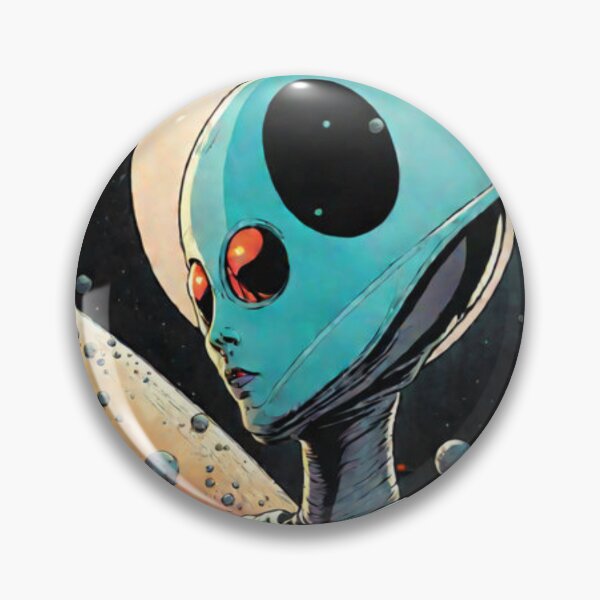 Item preview, Space Alien Retro designed and sold by Planetporridge.