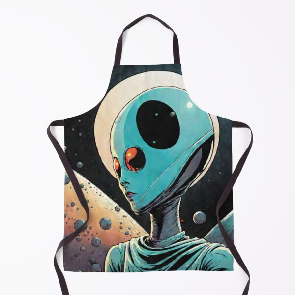 Item preview, Space Alien Retro designed and sold by Planetporridge.
