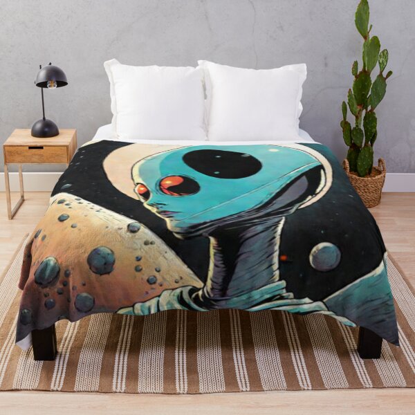 Item preview, Space Alien Retro designed and sold by Planetporridge.