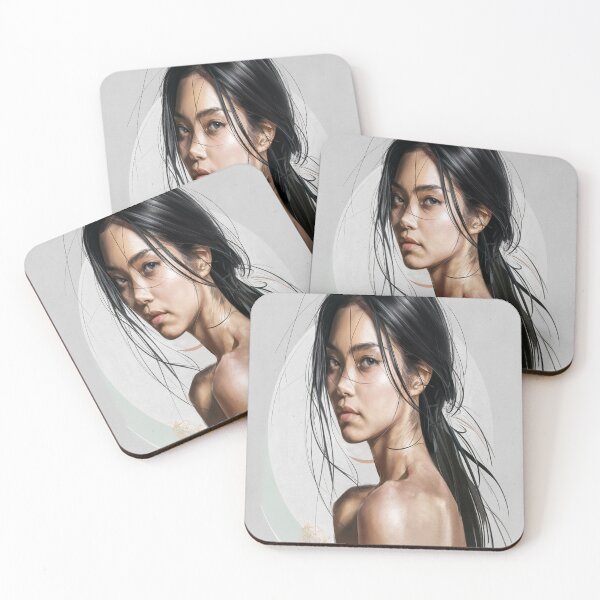 Item preview, Beauty Portrait designed and sold by MyHeartNSoulArt.