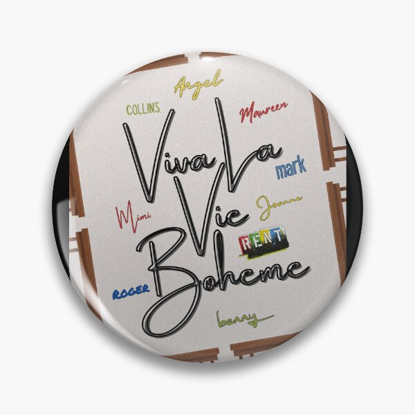 Item preview, La Vie Boheme - Rent Musical Design 6 designed and sold by Think In Scenes.