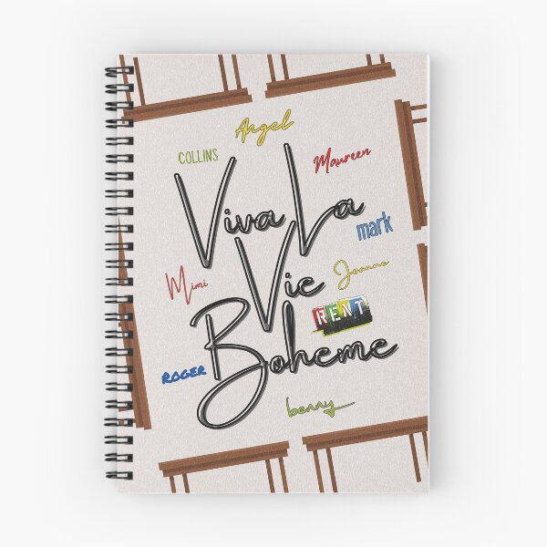 Item preview, La Vie Boheme - Rent Musical Design 6 designed and sold by Think In Scenes.