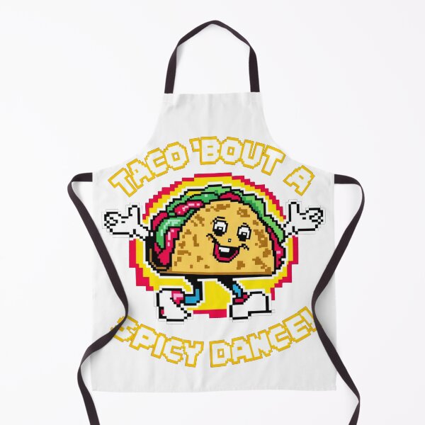 Item preview, Taco 'bout a spicy dance!: Pixelated Fiesta of Flavor and Fun designed and sold by SplashTastic.