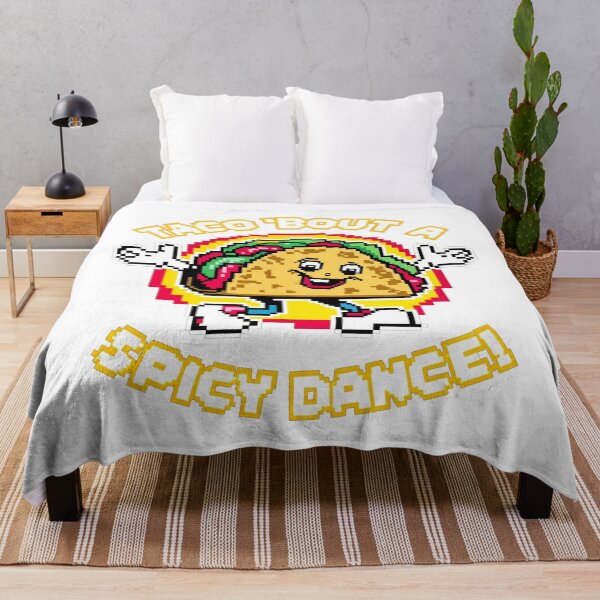 Item preview, Taco 'bout a spicy dance!: Pixelated Fiesta of Flavor and Fun designed and sold by SplashTastic.