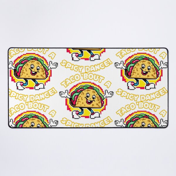 Item preview, Taco 'bout a spicy dance!: Pixelated Fiesta of Flavor and Fun designed and sold by SplashTastic.