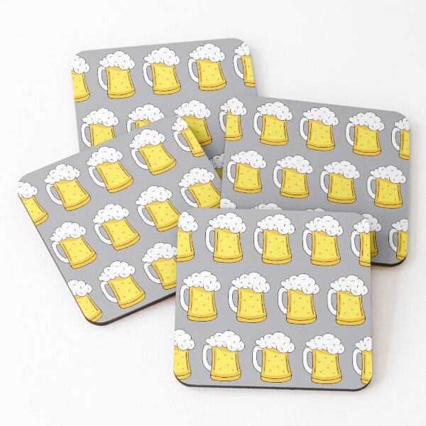 Item preview, Frothy Pints of Beer Pattern designed and sold by HotHibiscus.