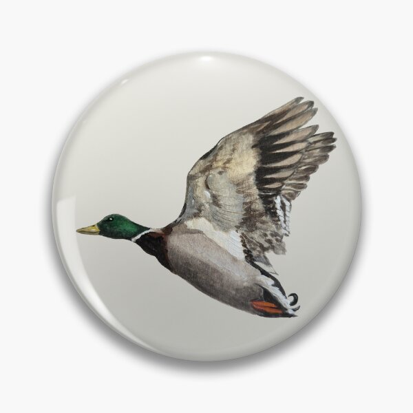 Item preview, Mallard in flight designed and sold by Emily Bickell.