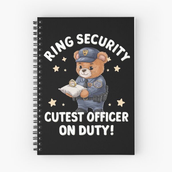 Item preview, Funny Ring Bearer Shirt - Ring Security: Cutest Officer designed and sold by BunBuntheDog-.