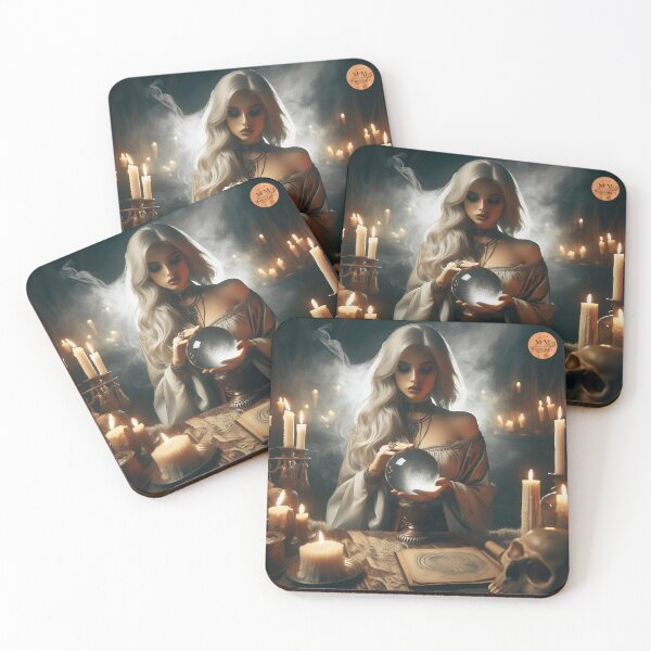 Item preview, A Seer Scrying the Past, the Present and the Future designed and sold by Magna Mater.
