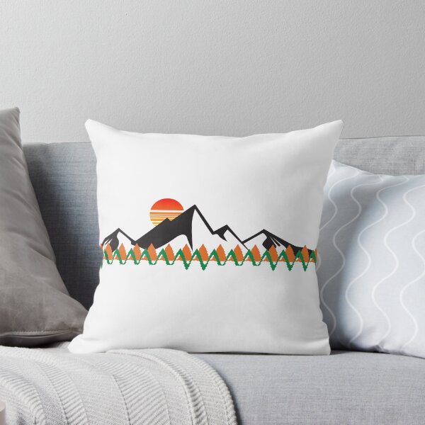 Item preview, Landscape nature mountain with sunset simple artwork designed and sold by GravicPopart21.
