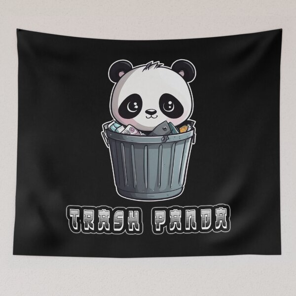 Item preview, Cute Trash Panda, Kawaii Racoon, Funny designed and sold by Burn-Ego.