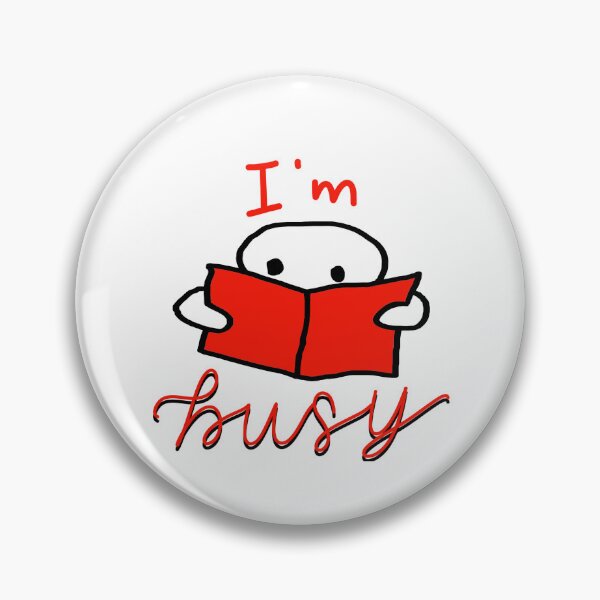 Item preview, I’m Busy Red designed and sold by Whylimecreates.