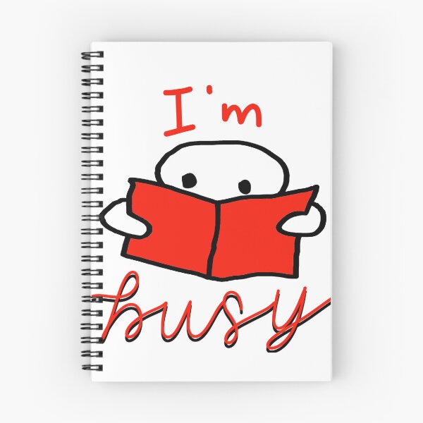 Item preview, I’m Busy Red designed and sold by Whylimecreates.