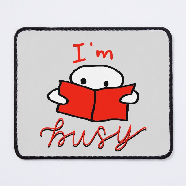 Item preview, I’m Busy Red designed and sold by Whylimecreates.