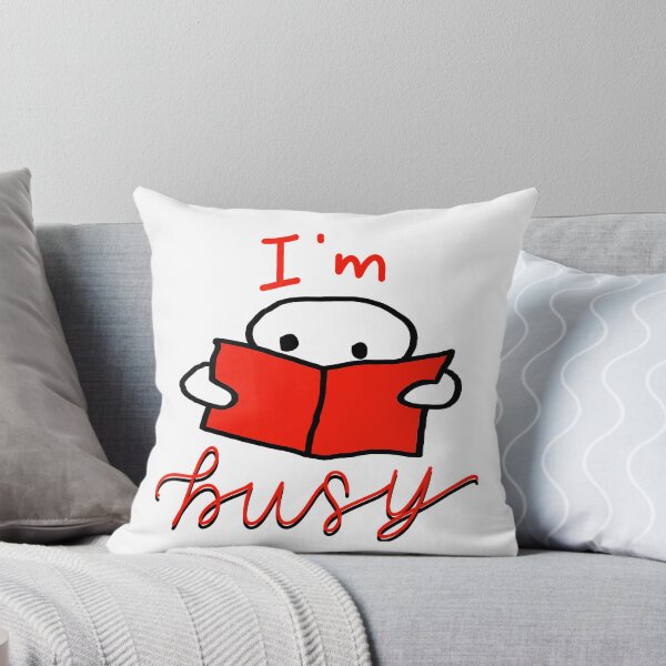 Item preview, I’m Busy Red designed and sold by Whylimecreates.
